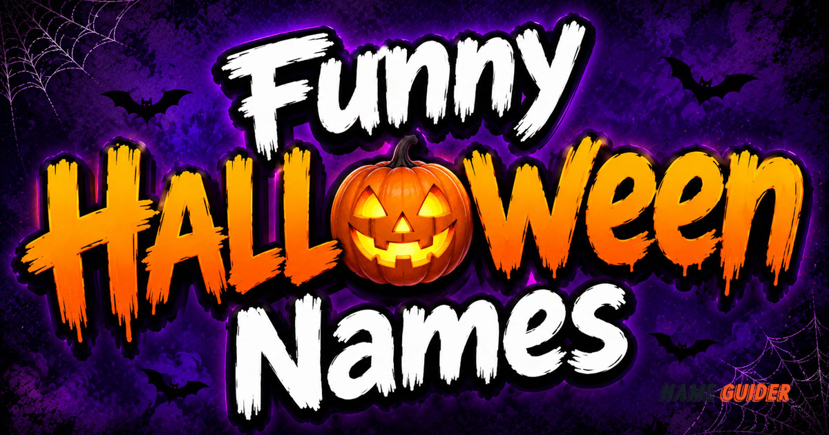 Funny Halloween Names