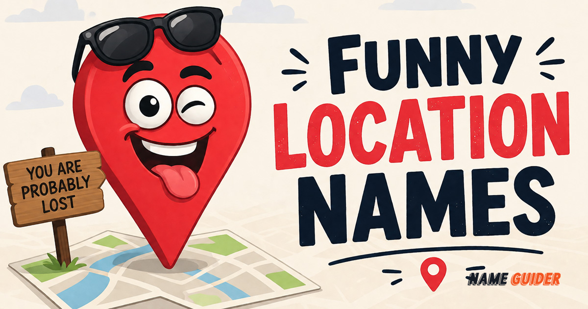 Funny Location Names Ideas and Suggestions