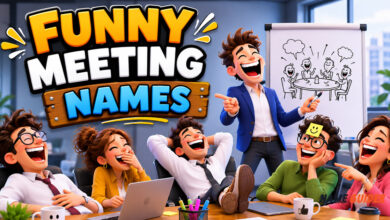 Funny Meeting Names