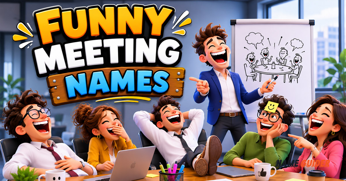 Funny Meeting Names