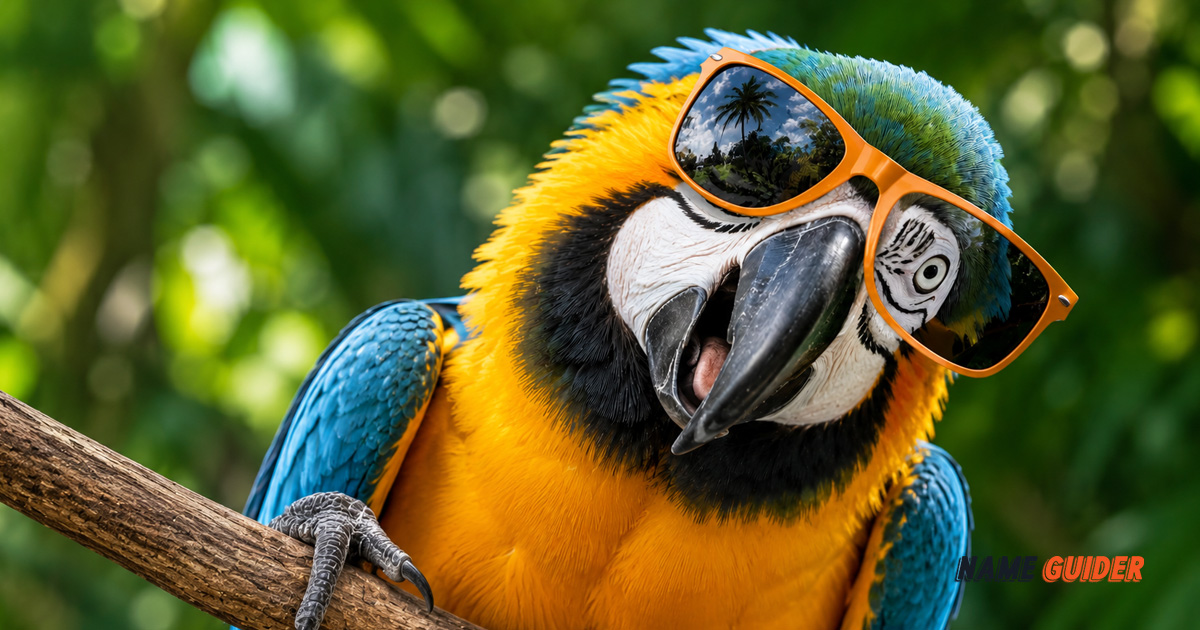 Funny Parrot Names Ideas and Suggestions