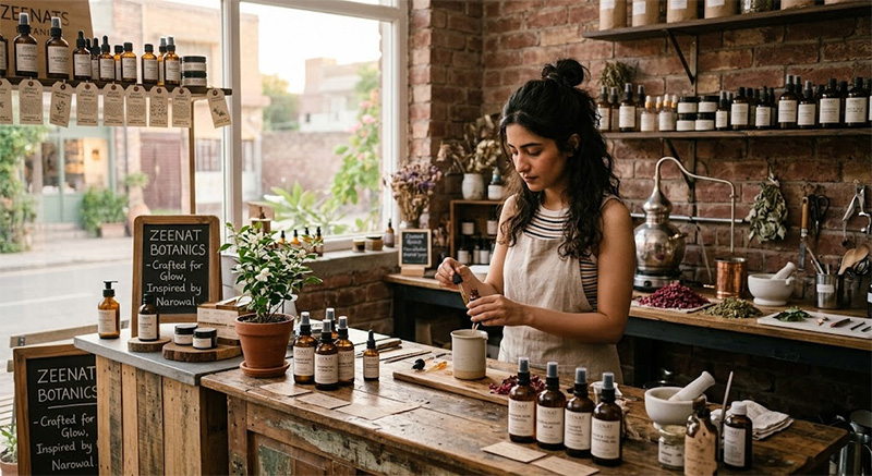 Niche Skincare Brand