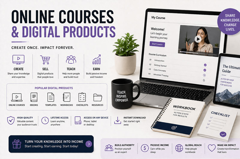 Online Course & Digital Products