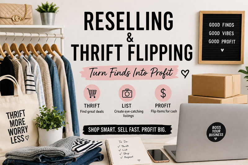 Reselling & Thrift Flipping