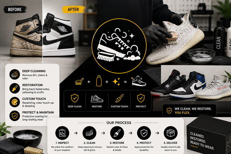 Sneaker Cleaning & Restoration