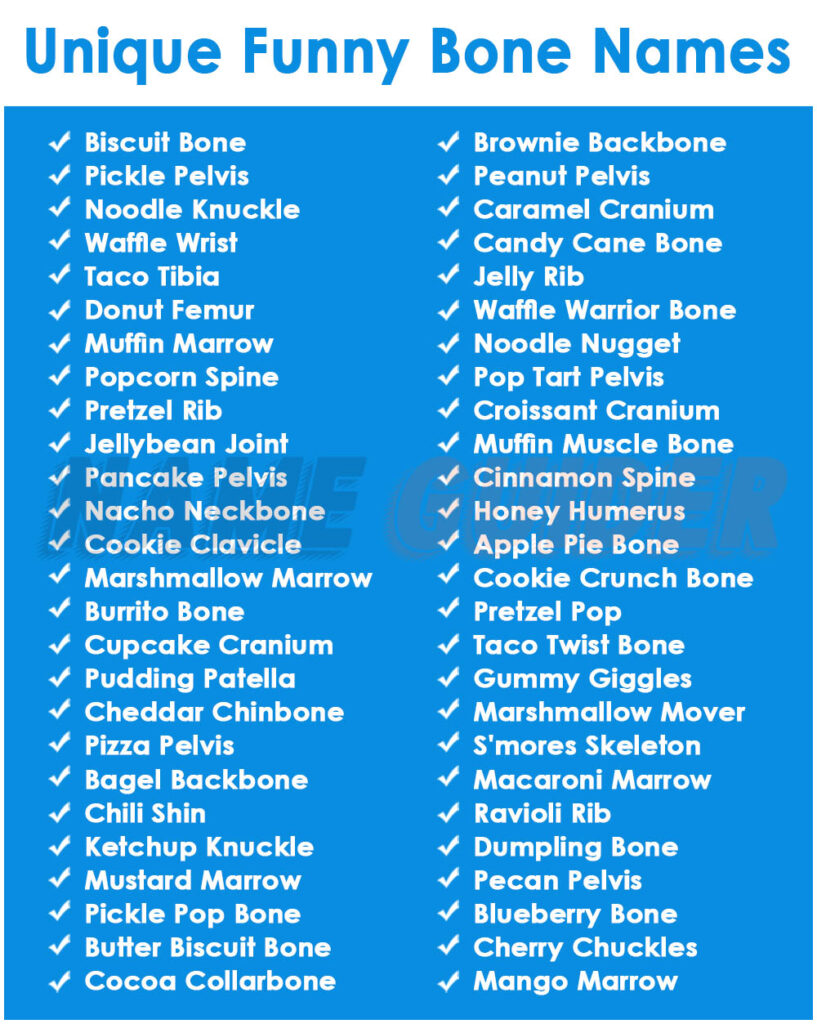 Unique Funny Bone Names
