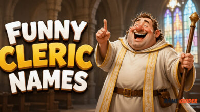 Funny Cleric Names Ideas​ and Suggestions