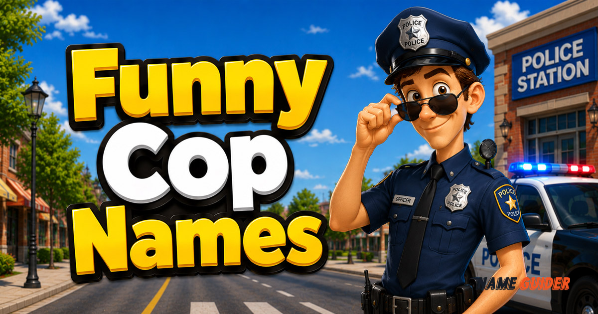 Funny Cop Names