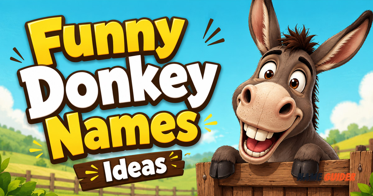 Funny Donkey Names