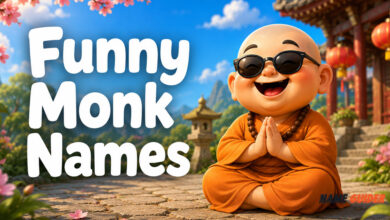 Funny Monk Names Ideas​ and Suggestions
