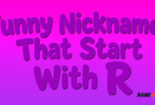 Funny Nicknames That Start With R
