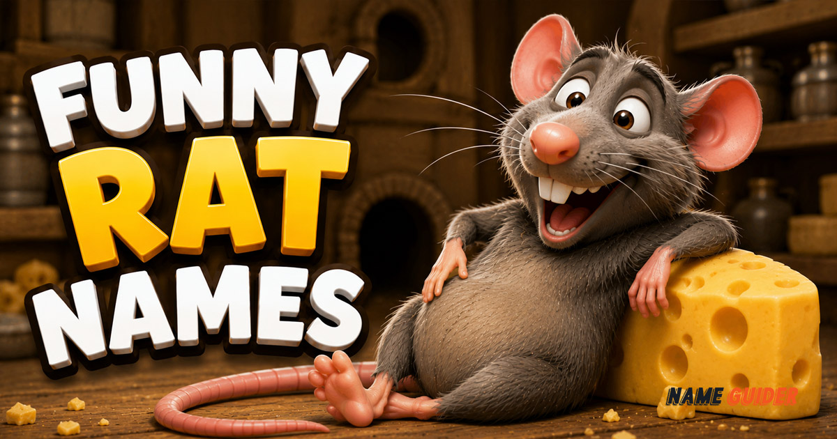 Funny Rat Names