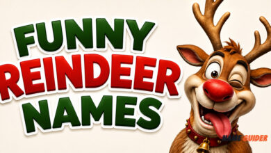 Funny Reindeer Names Ideas and Suggestions