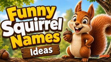Funny Squirrel Names Ideas and Suggestions