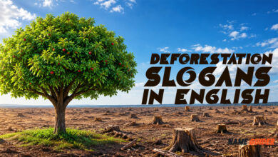 Deforestation Slogans In English