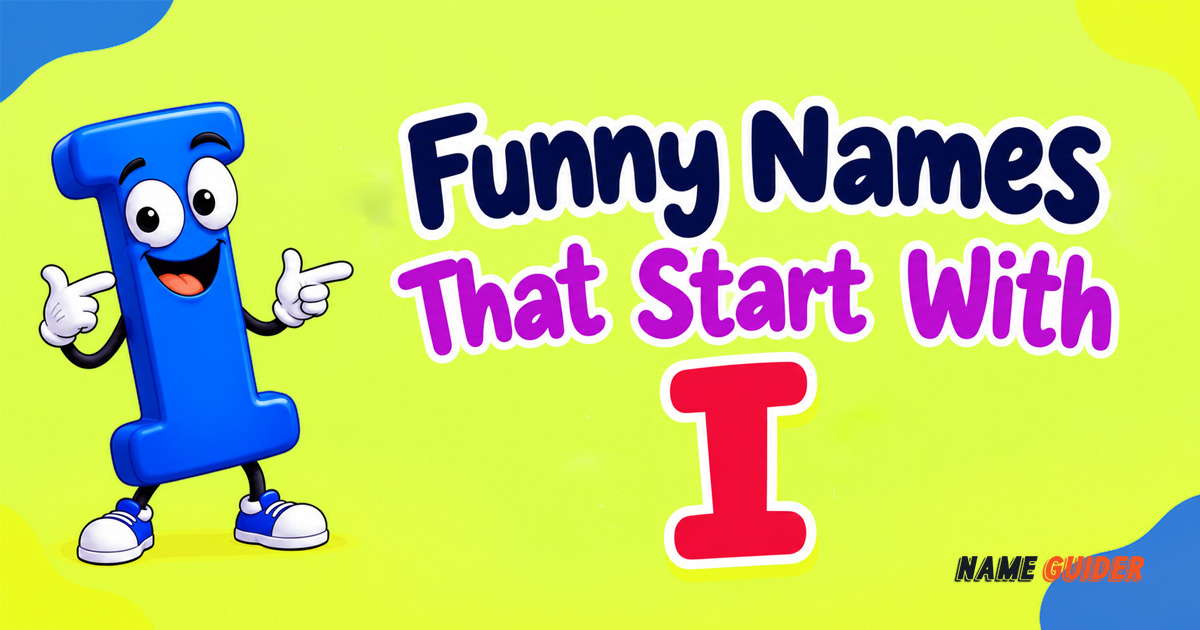 Funny Names That Start With I