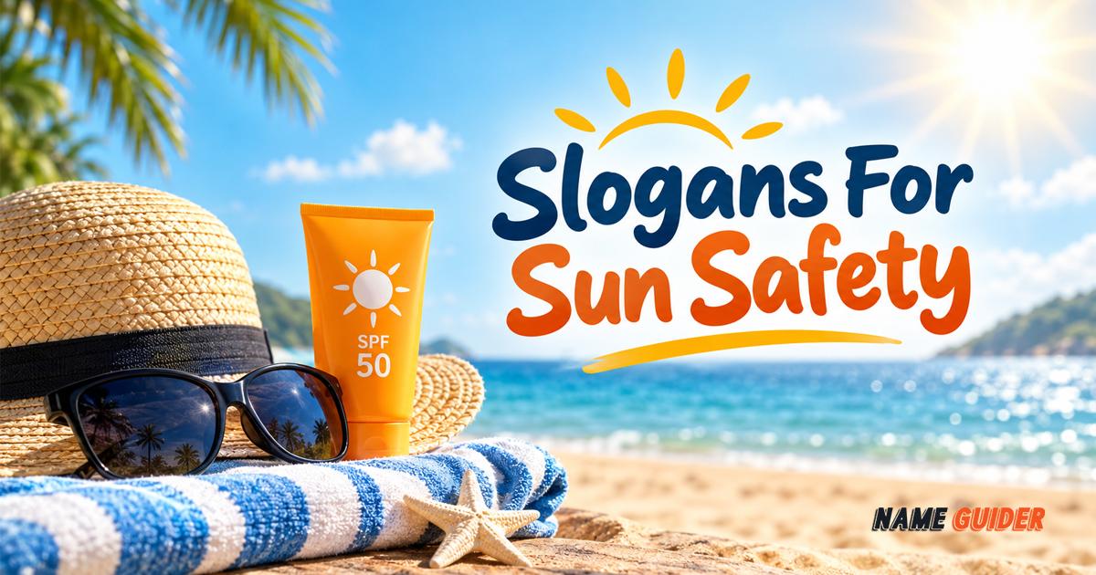 Slogans For Sun Safety